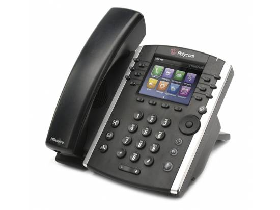 Polycom VVX 410 VoIP Phone (2200-46162-025) - Refurbished