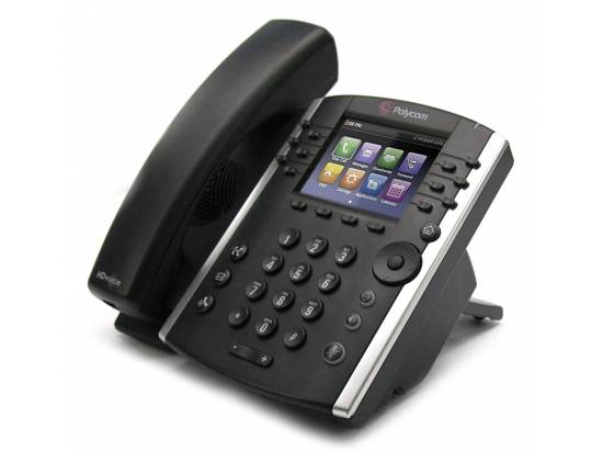 Polycom VVX 411 12-Line GIgabit IP Phone (2201-48450-001) - RingCentral - Grade A