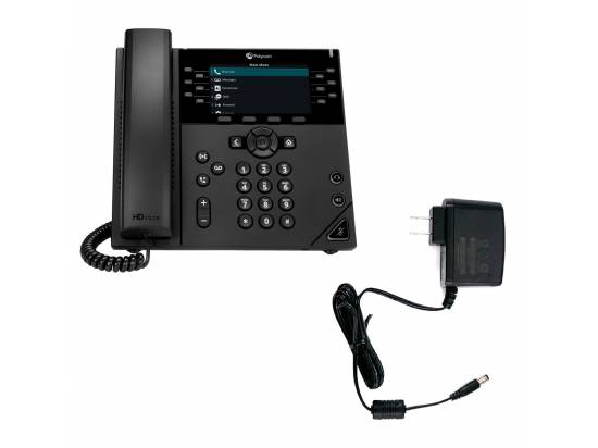 Poly VVX 450 Display IP Speakerphone w/Power Adapter