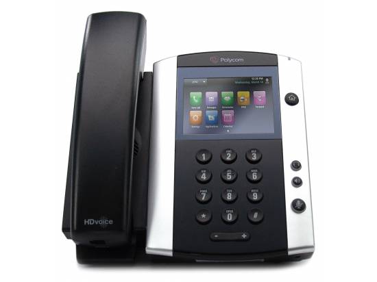 Polycom VVX 501 12-Line VoIP Touchscreen Display Speakerphone (PY-2200-48500-025) - Grade B