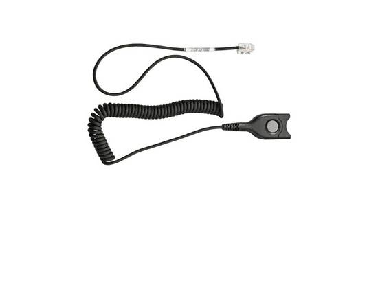 Sennheiser CSTD 08 Coiled Quick Disconnect Cable Adapter