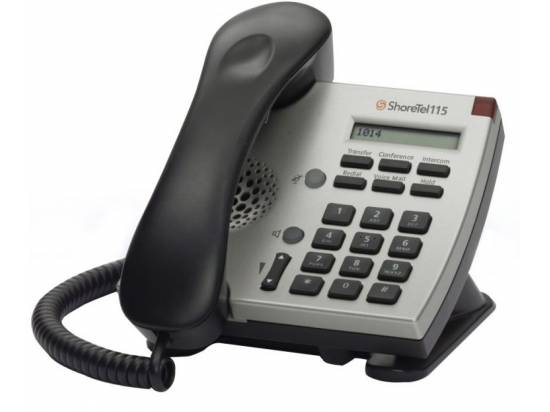 ShoreTel 115 Silver IP Phone