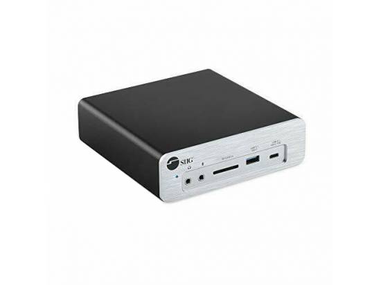 Siig SIIG  Thunderbolt 3 DP 1.4 Docking Station with Dual M.2 NVMe SSD & 87W PD 