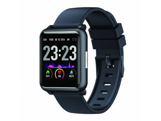Supersonic ECG + PPG Sport Smartwatch - Black