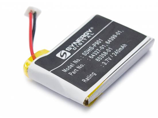 Synergy Digital SDHS-P901 3.7V 240mAh Replacement Battery