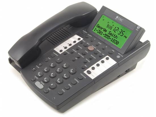 TMC Epic TMC4000 Black 2-Line Intercom Speaker Phone W/Voicemail