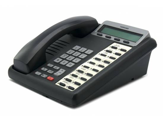 Toshiba DKT3220R-SD 20-Button Charcoal Digital Display Speakerphone - Grade A