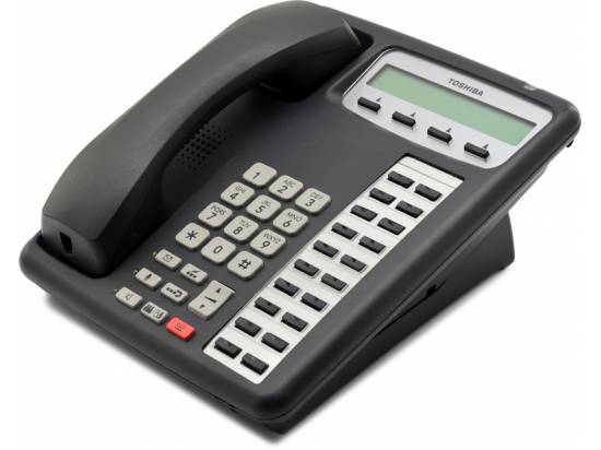 Toshiba IPT2020-SD 20-Button Charcoal IP Display Speakerphone