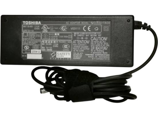 Toshiba PA3283U-1ACA 15V 5A Power Adapter - Refurbished Toshiba PA3283U-1ACA 15V 5A Power Adapter - Refurbished