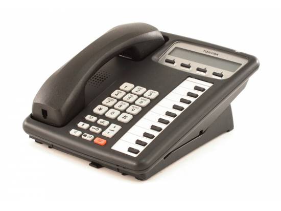 Toshiba Strata 10-Button Charcoal IP Display Speakerphone (IPT2010-SD) - Grade B