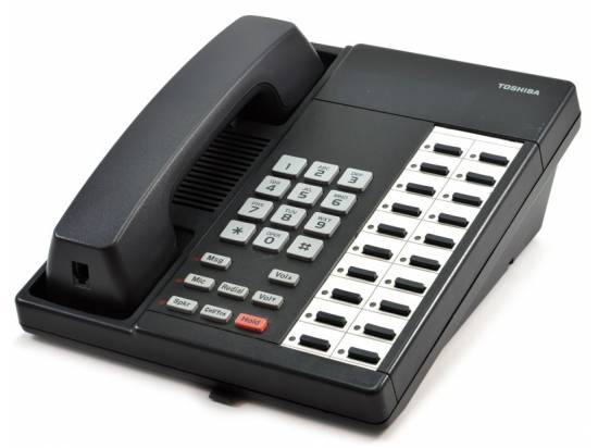 Toshiba Strata DKT2020-S 20-Button Charcoal Non-Display Speakerphone