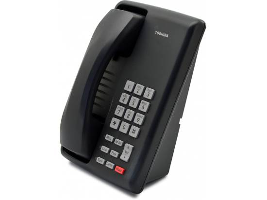Toshiba Strata DKT3201 Charcoal Analog Phone - Grade A