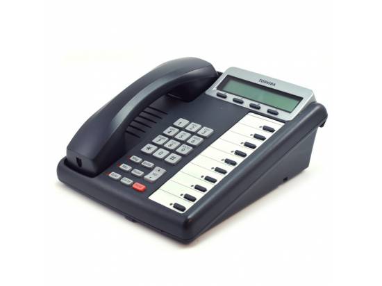 Toshiba Strata DKT3210-SD 10-Button Charcoal Display Speakerphone - Grade A
