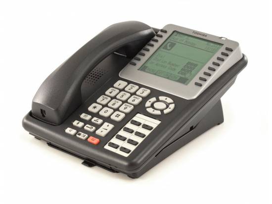 Toshiba Strata IPT2008-SDL 16-Button Charcoal IP Large Display Speakerphone