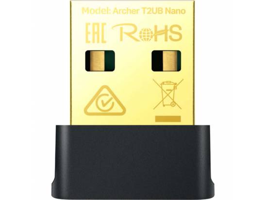 TP-Link AC600 Archer T2U Nano Dual Band Wi-Fi/Bluetooth Combo USB Adapter