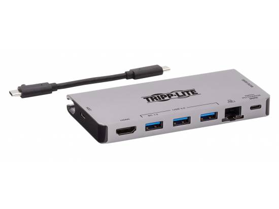 Tripp Lit USB-C 4K Display Docking Station w/ 100W Power Delivery