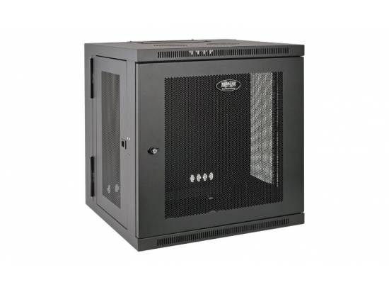Tripp Lite 10U Wall Mount Rack Enclosure Server Cabinet with Doors & Sides