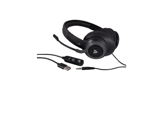 V7 HC701 USB-A Stereo Over-the-Ear Headset w/NC Mic 