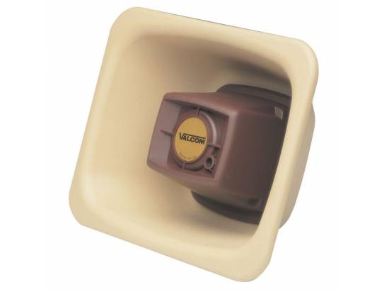 VALCOM 3 Watt 1-Way FlexHorn Paging Speaker - Beige