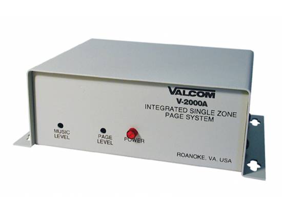 VALCOM V-2000A Page Control - 1 Zone 1Way