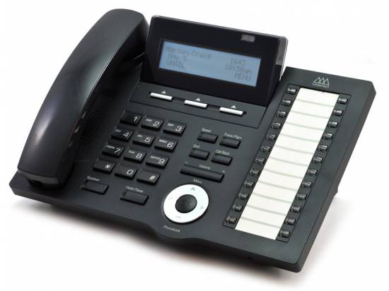 Vertical  IP7024D 24-Button Black IP Display Speakerphone 