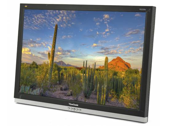 Viewsonic VA2226W 21.6" Widescreen Black LCD Monitor - Grade A - No Stand   