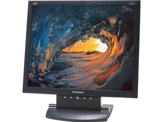 ViewSonic VA702B 17" Black LCD Monitor - Grade A