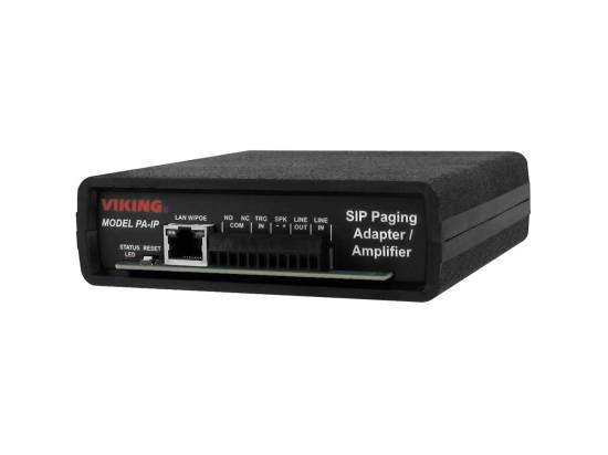 Viking PA-IP SIP Multicast Paging Adapter Amplifier - New