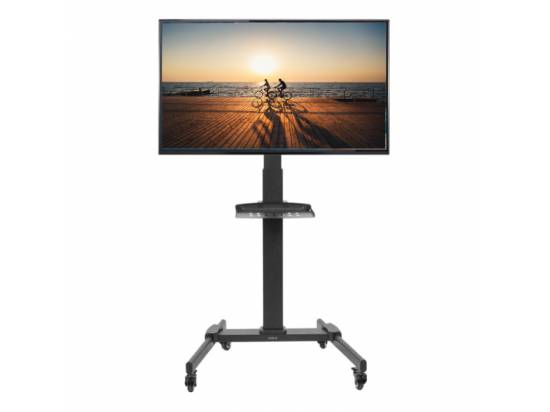VIVO Black TV Cart for 32" to 70" Screens