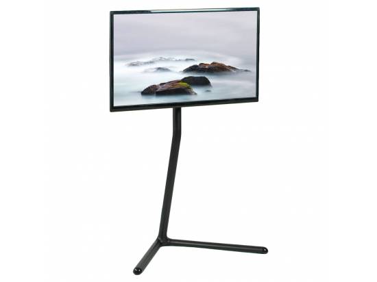 VIVO Black V-Base Studio TV Stand for 49" to 70" TVs