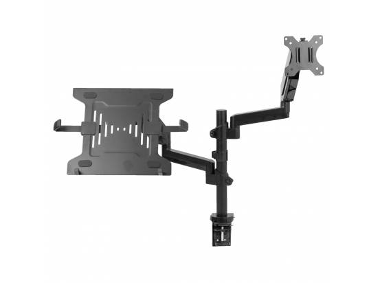 VIVO Pneumatic Arm Single Monitor and Laptop Mount