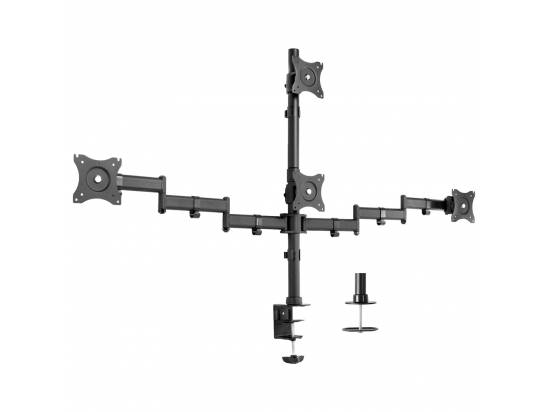 VIVO Quad Monitor Desk Mount