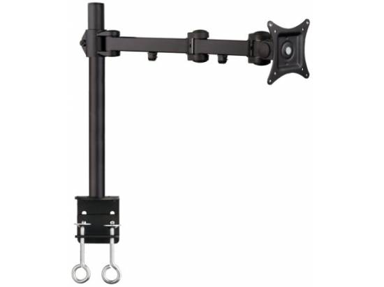 VIVO Single LCD Monitor Articulating Desk Mount Stand with C-clamp