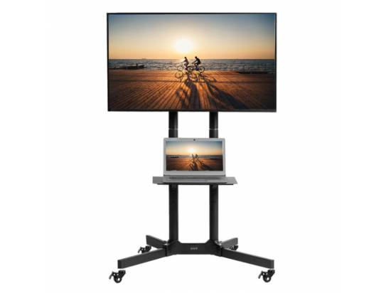 VIVO STAND-TV03E TV Cart for 32" - 83" Screens - Black