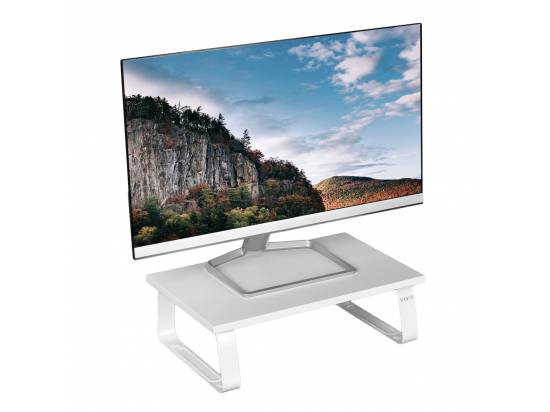 VIVO Tabletop Monitor Riser - White