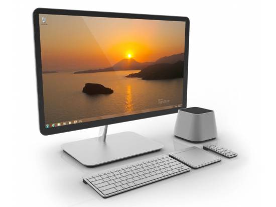 Vizio CA27-A0 27" All-in-One Desktop PC Intel i3 1TB Windows 7 Silver Wireless