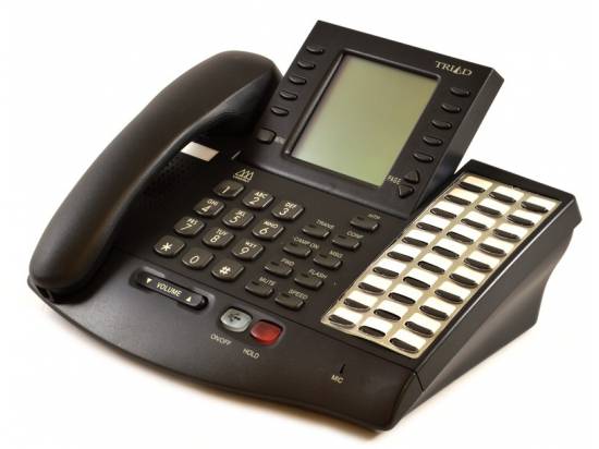 Vodavi Starplus Triad TR9016-71 30-Button Charcoal Analog Display Speakerphone - Grade C