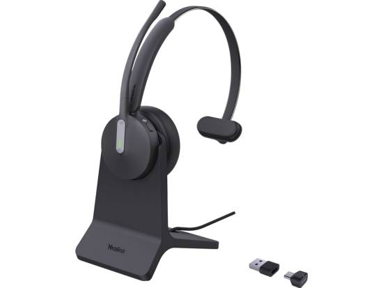 Yealink BH70 Mono with Stand Teams Bluetooth Wireless Headset - USB C/A