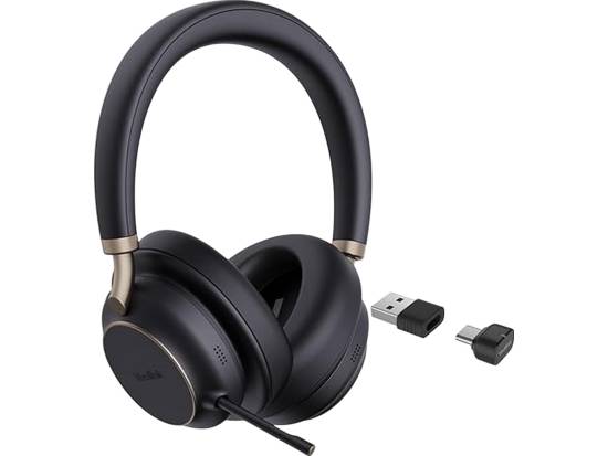 Yealink BH76 Plus Teams Bluetooth Wireless Headset Black - USB C/A - Grade A