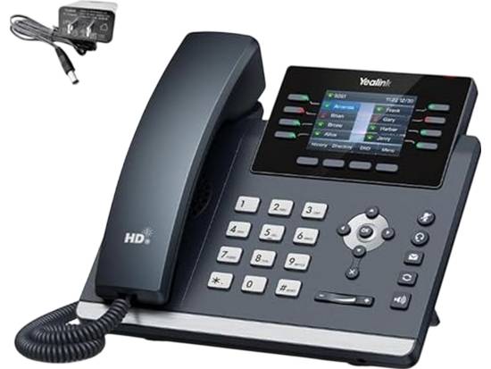 Yealink SIP T44W WIFI IP Phones with Power