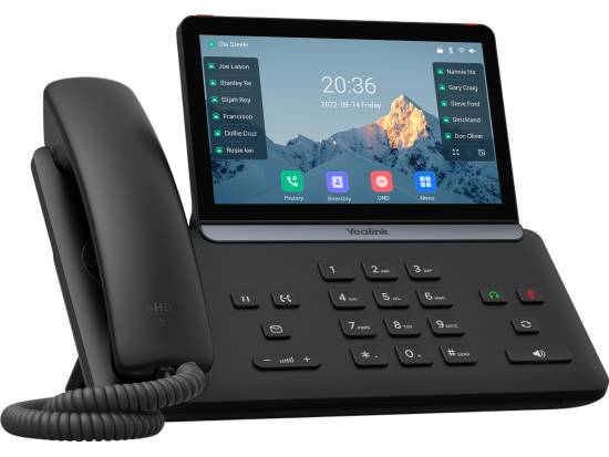 Yealink SIP-T87W Gigabit Wi-Fi Business IP Phone w/ 7-inch LCD Screen - Grade A