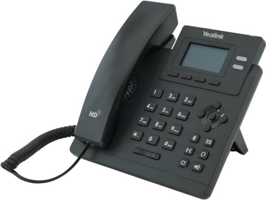 Yealink T31P 2-Line LCD IP Phone w/PoE - Grade B