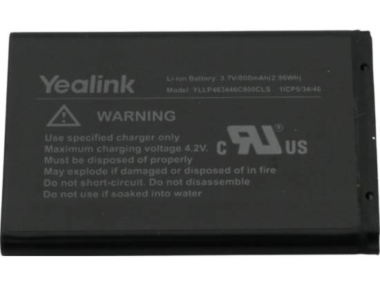 Yealink W53H Cordless Handset Replacement Battery - Refurbished
