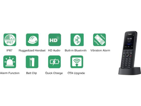 Yealink W59R Pro Ruggedized DECT Handset