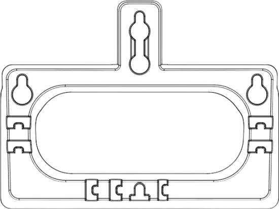 Yealink Wall Mount Bracket for T8x Series IP Phones