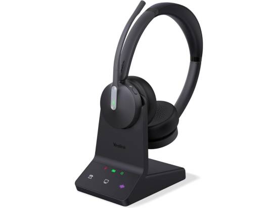 Yealink WH64 Dual-Ear DECT & BT Wireless Headset - UC - Grade A