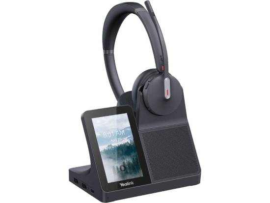 Yealink WH64 Workstation Dual-Ear DECT & Bluetooth Headset