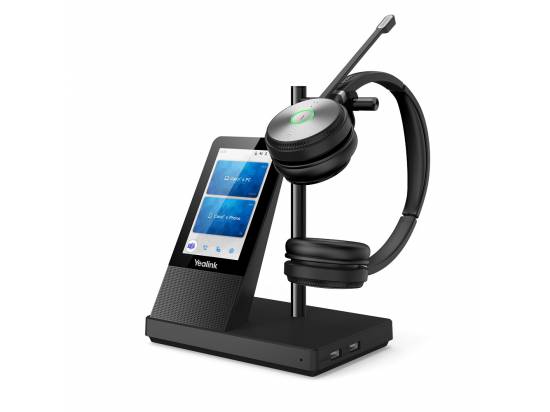 Yealink WH66 UC Dual-Ear DECT Wireless Headset Workstation