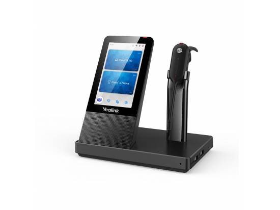Yealink WH67 UC Convertible DECT Wireless Headset Workstation - Grade A