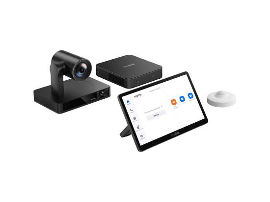 Yealink ZVC860 Zoom Rooms System w/UVC86 PTZ Camera and Touch Panel
